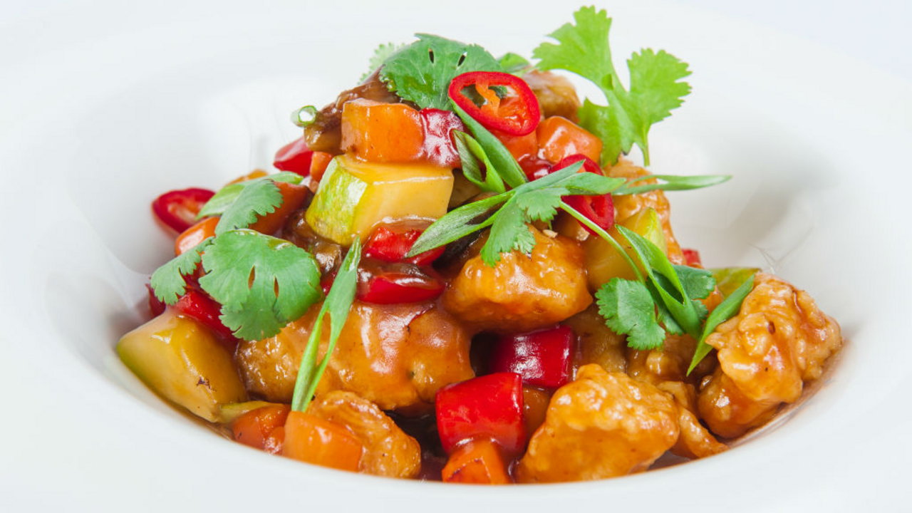 Sweet and Sour Pork with Pineapple