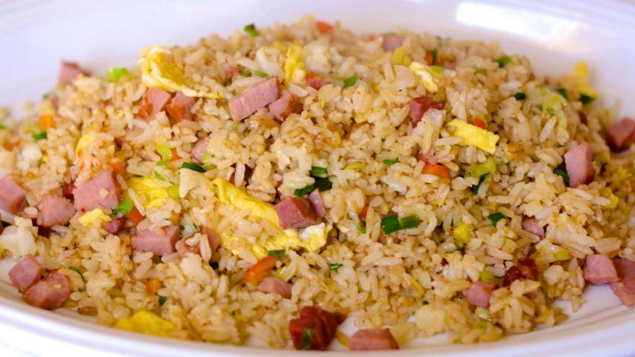 Chicken and Ham Fried Rice