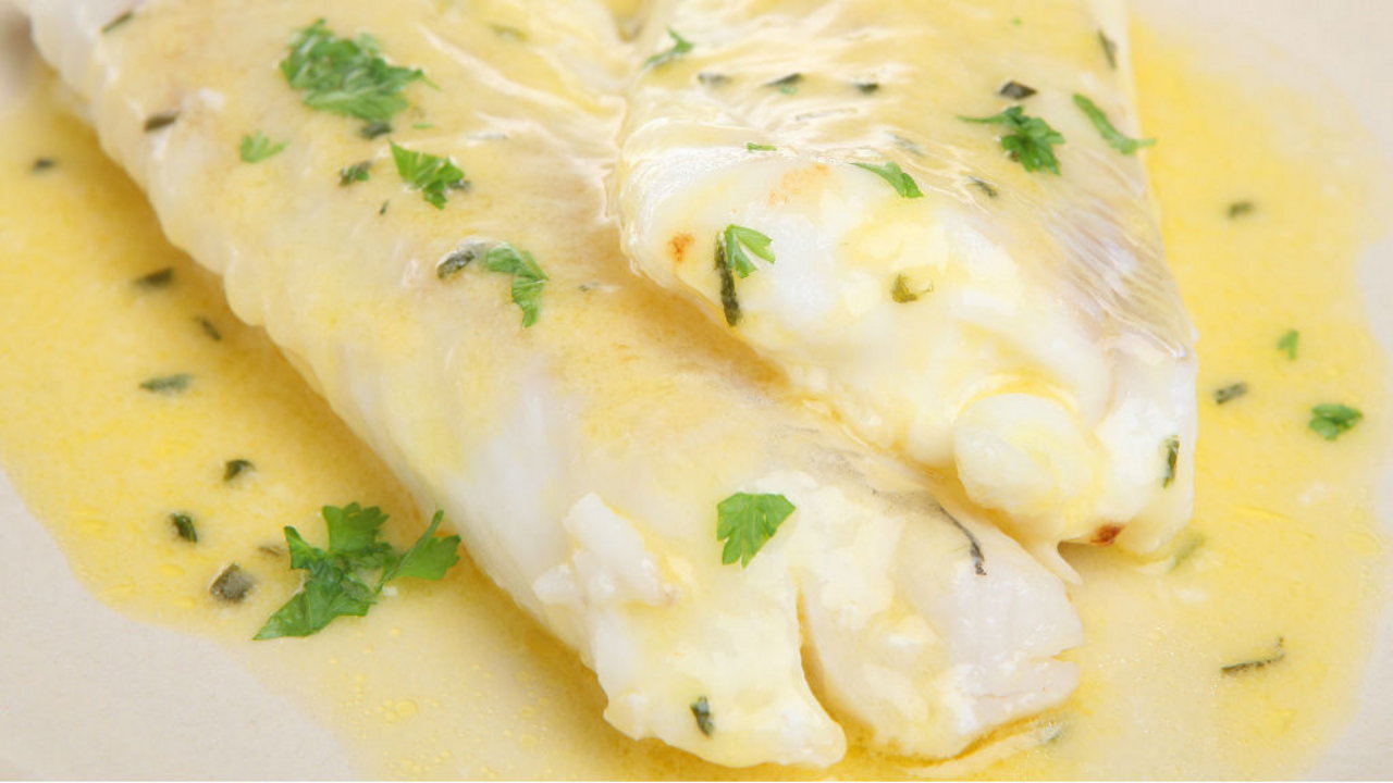 Haddock Poached In Vanilla Milk With Leeks And Pickled Mussels