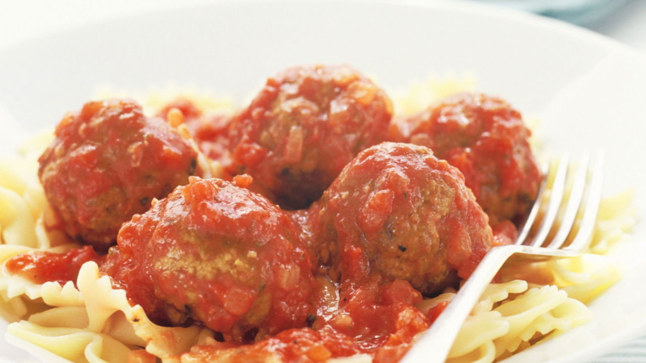 Spicy Baked Meatballs