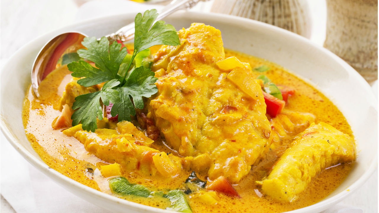 Monkfish Thai Red Curry