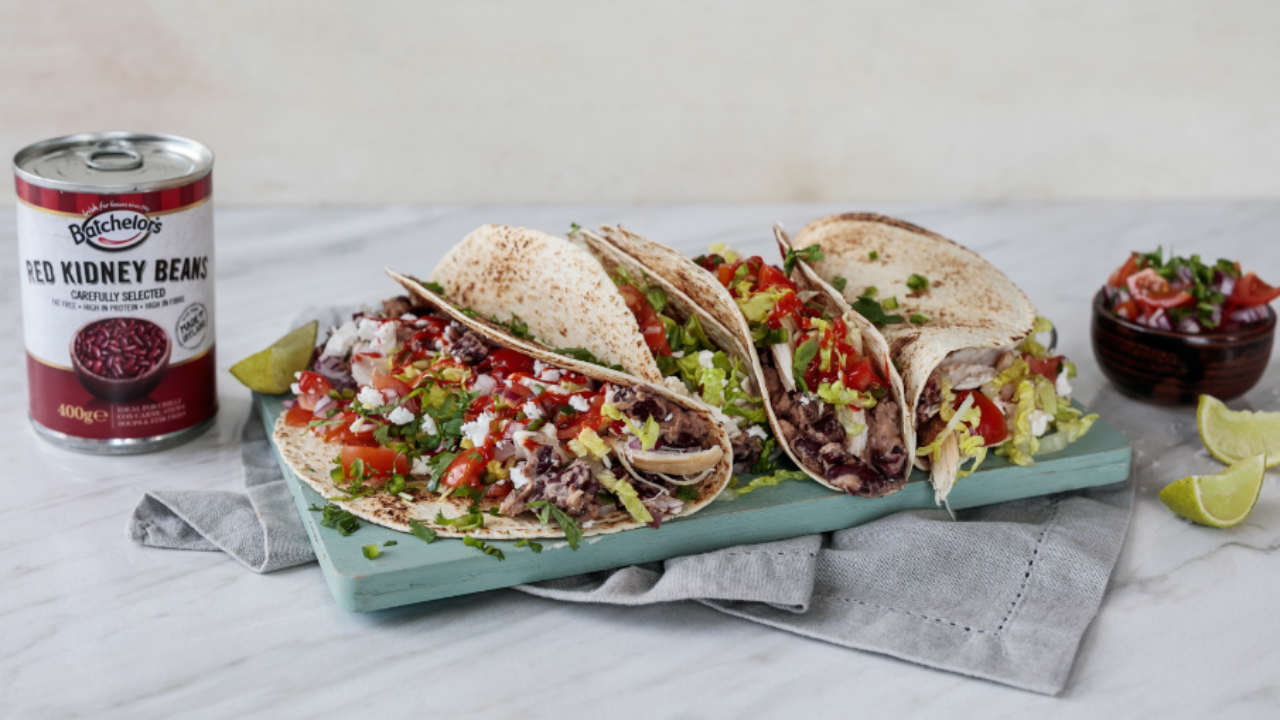 Refried Bean Chicken Tacos The Six O'Clock Show