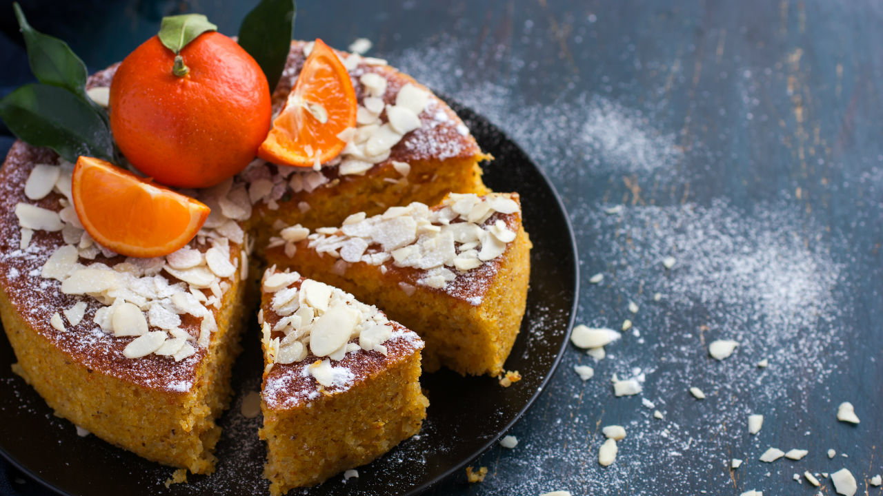 Moroccan Orange & Almond Cake