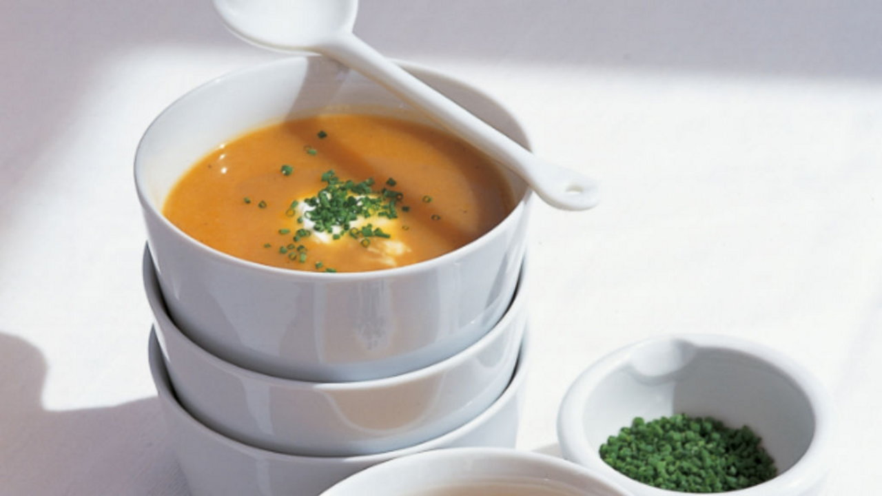 Roasted Vegetable Soup with Lemongrass & Coconut Milk Ireland AM