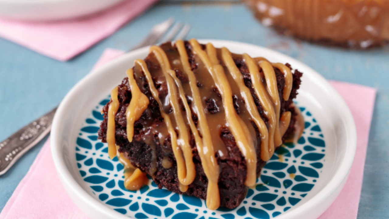 Salted Caramel Double Chocolate Brownies