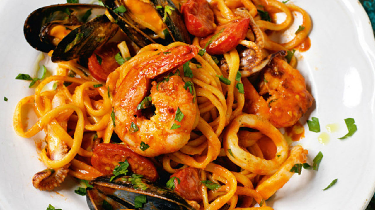 Seafood Linguine Ireland AM