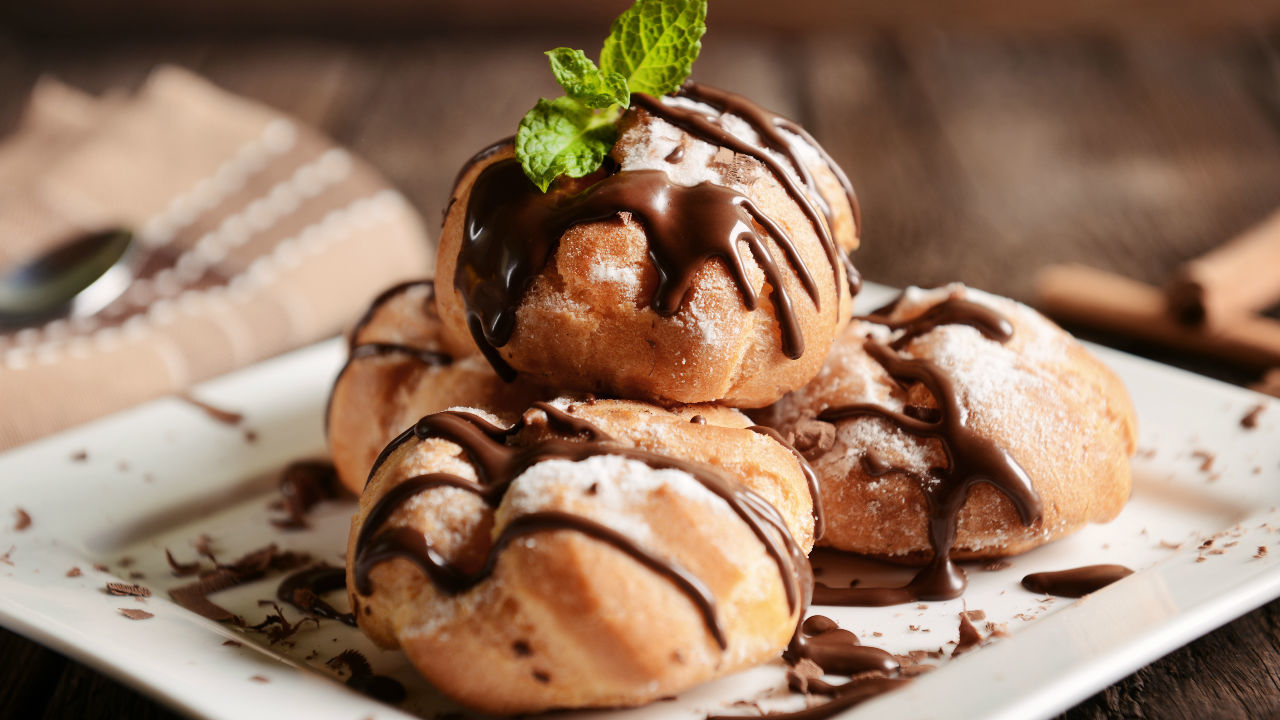 Profiteroles & Chocolate Sauce Ireland AM
