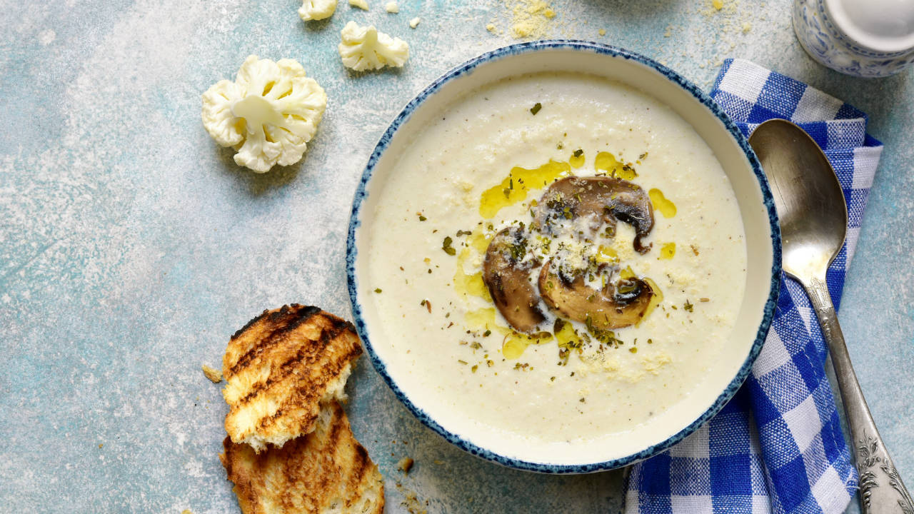 Cauliflower and Blue Cheese Soup Ireland AM