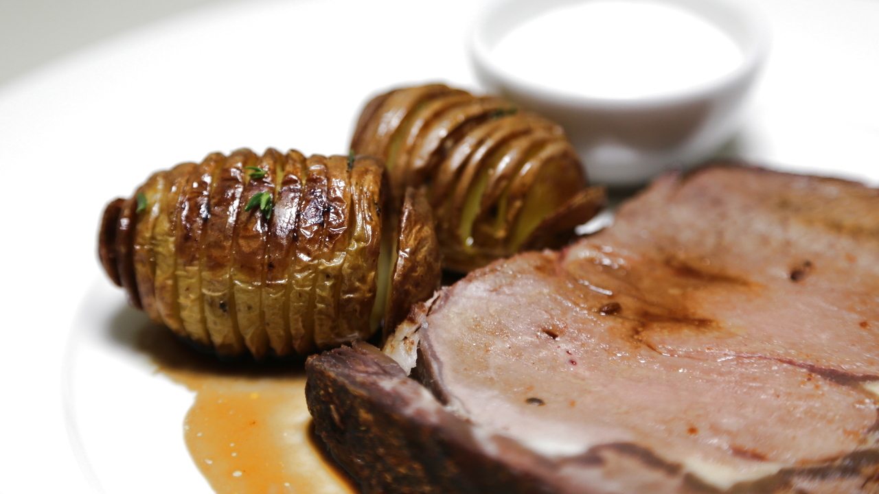 Slow Cooked Beef Bourguignon with Garlic Roasted Potatoes Ireland AM