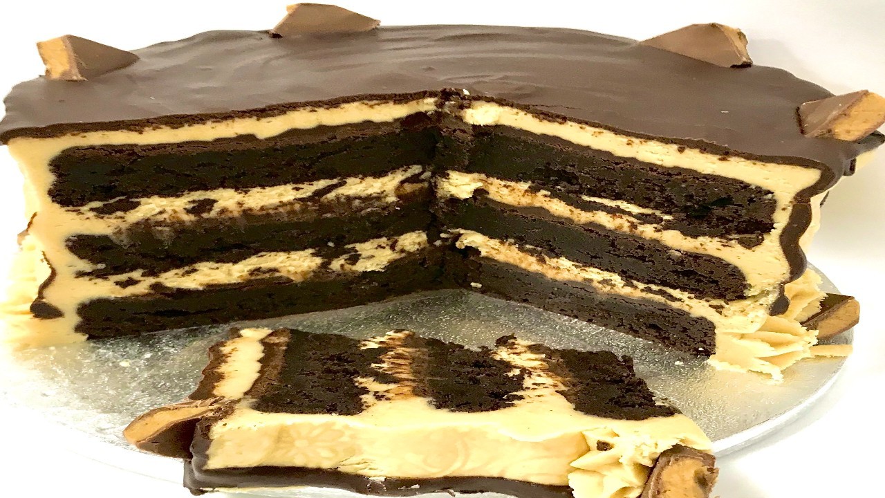 Flourless Chocolate Peanut Butter Ganache Cake Ireland AM