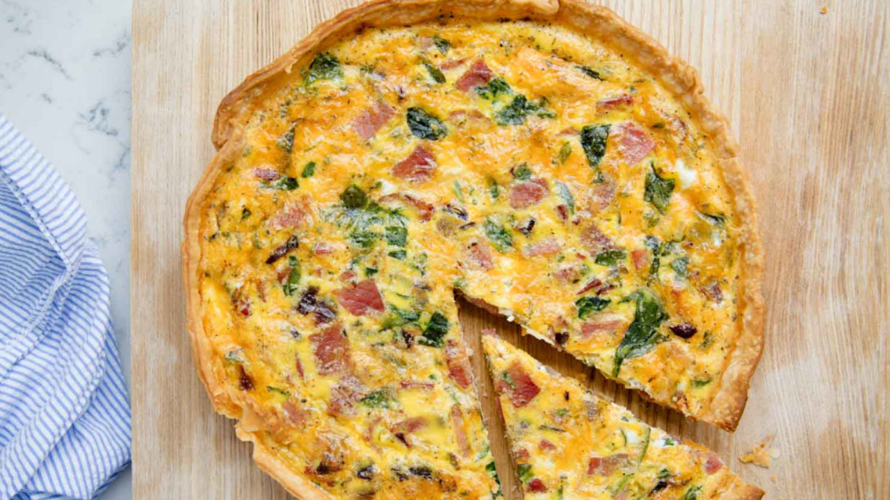 Leek & Pancetta Quiche Ireland AM