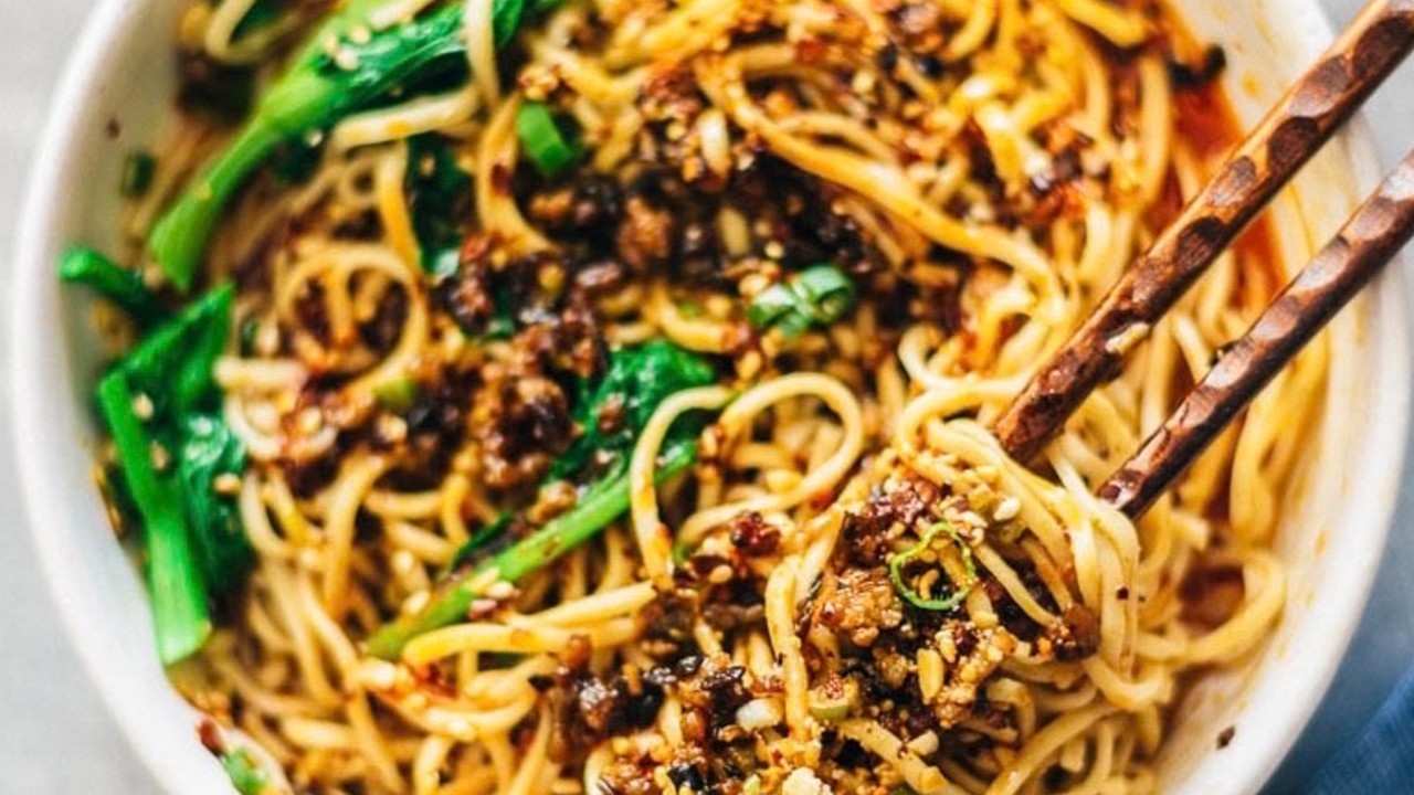 Chicken Dan Dan Noodles The Six O'Clock Show