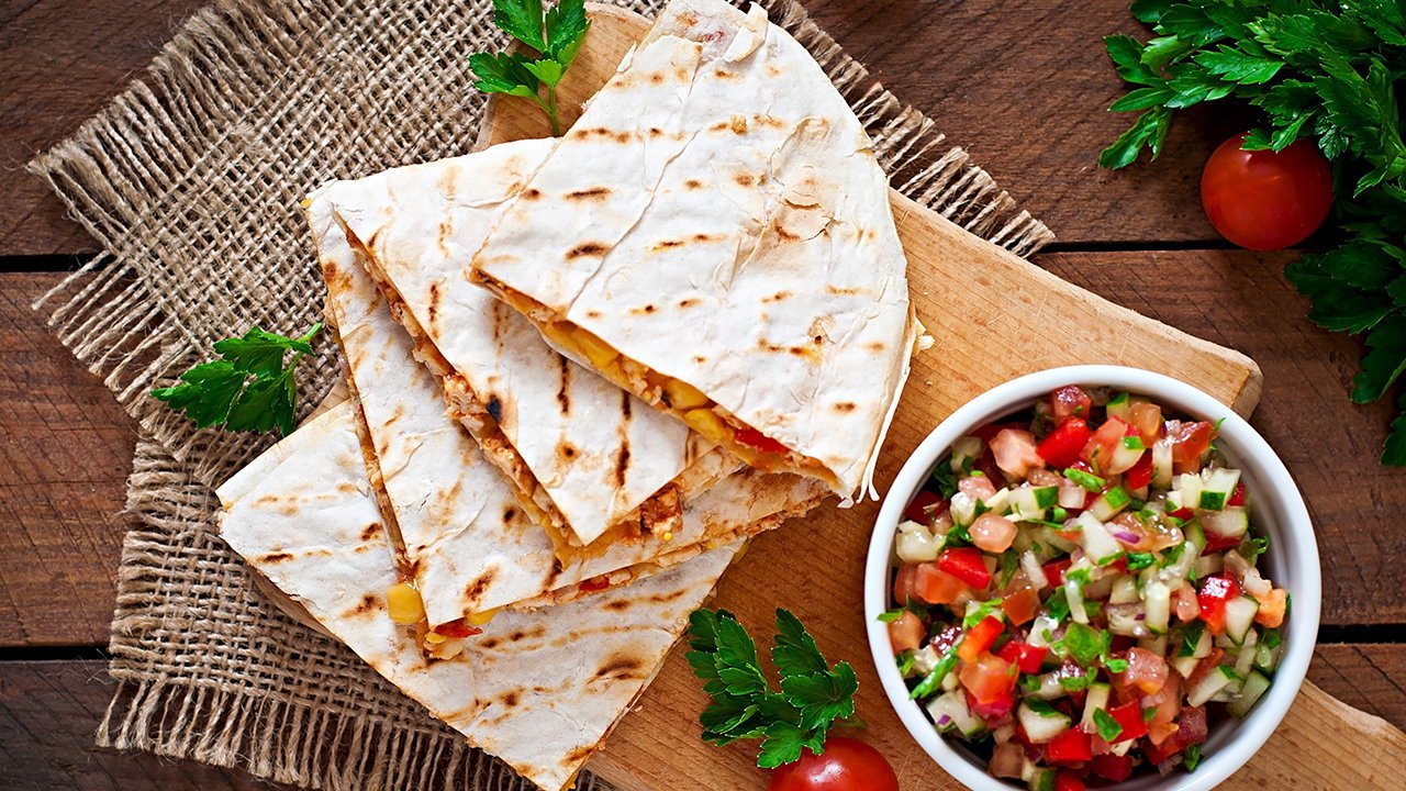 Spiced Baked Beef Quesadillas Ireland AM