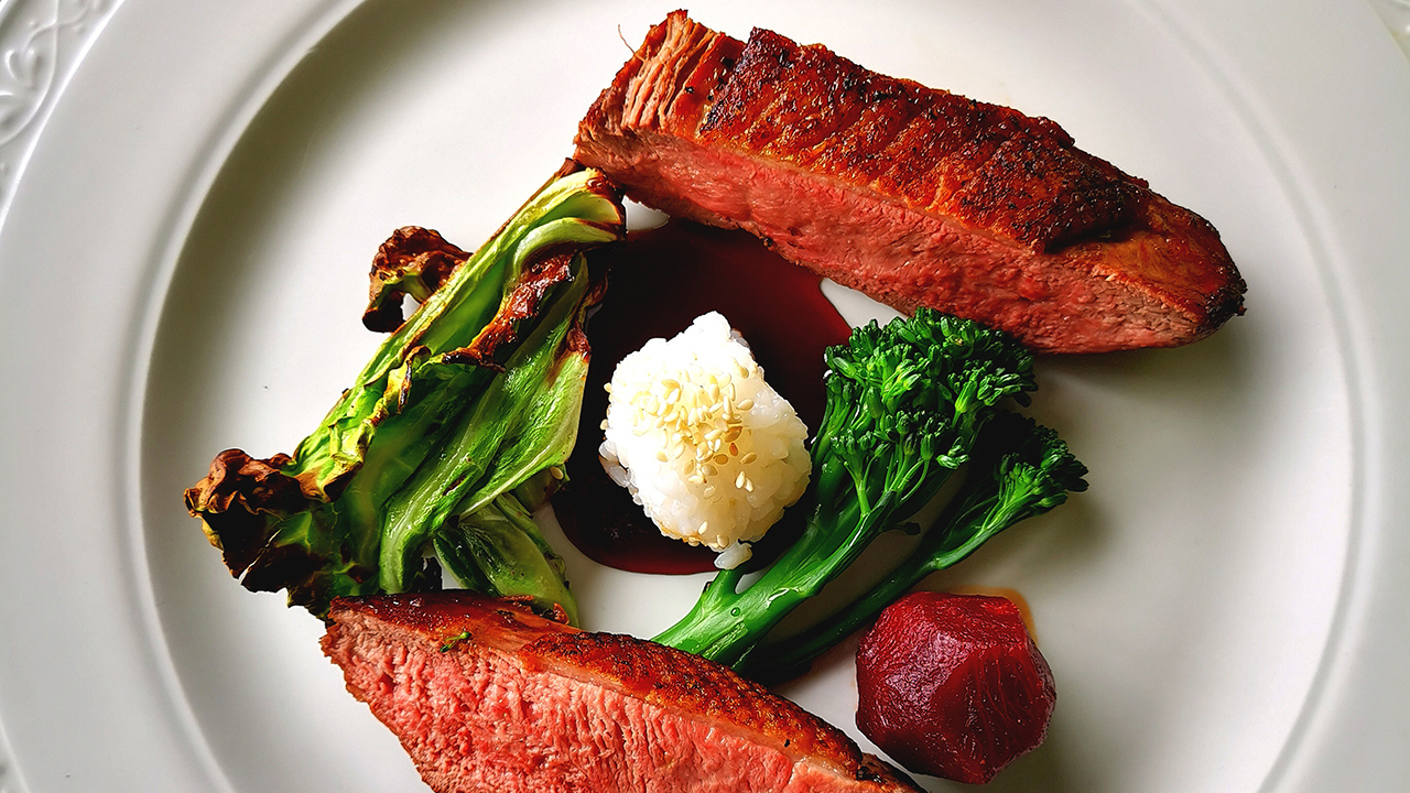 Black Pepper and Soy Duck Breast The Six O'Clock Show