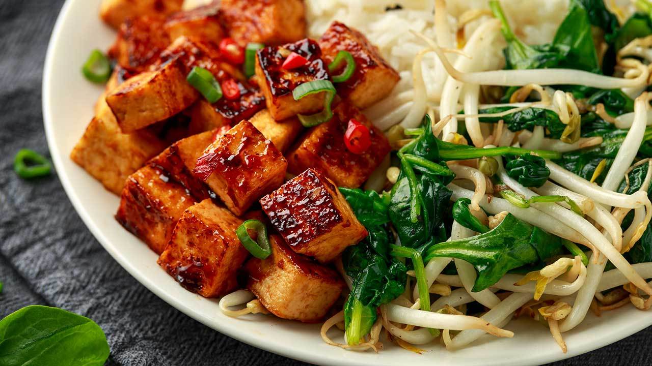 IndoChinese Sweet Chilli Fried Tofu The Six O'Clock Show