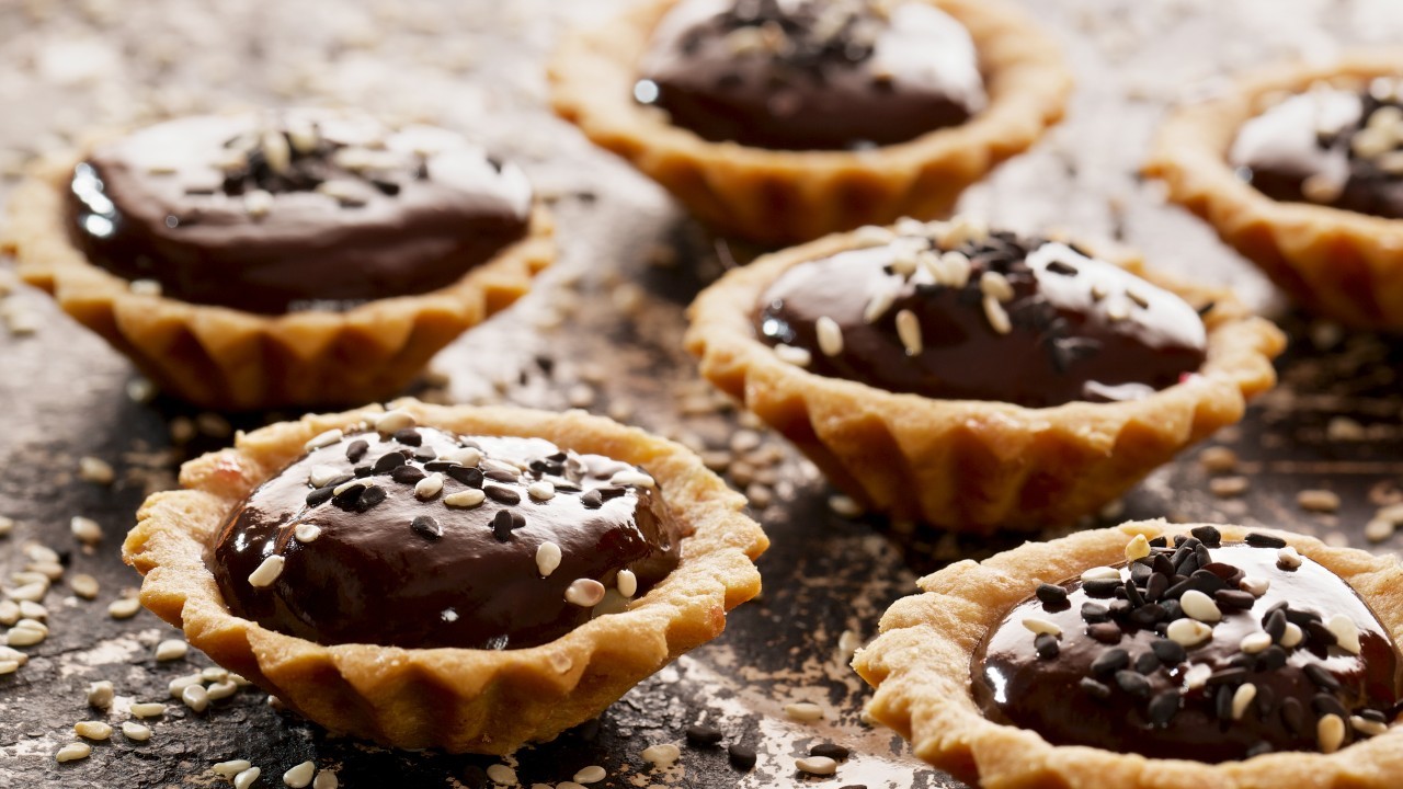 Dark Chocolate & Espresso Tart The Six O'Clock Show