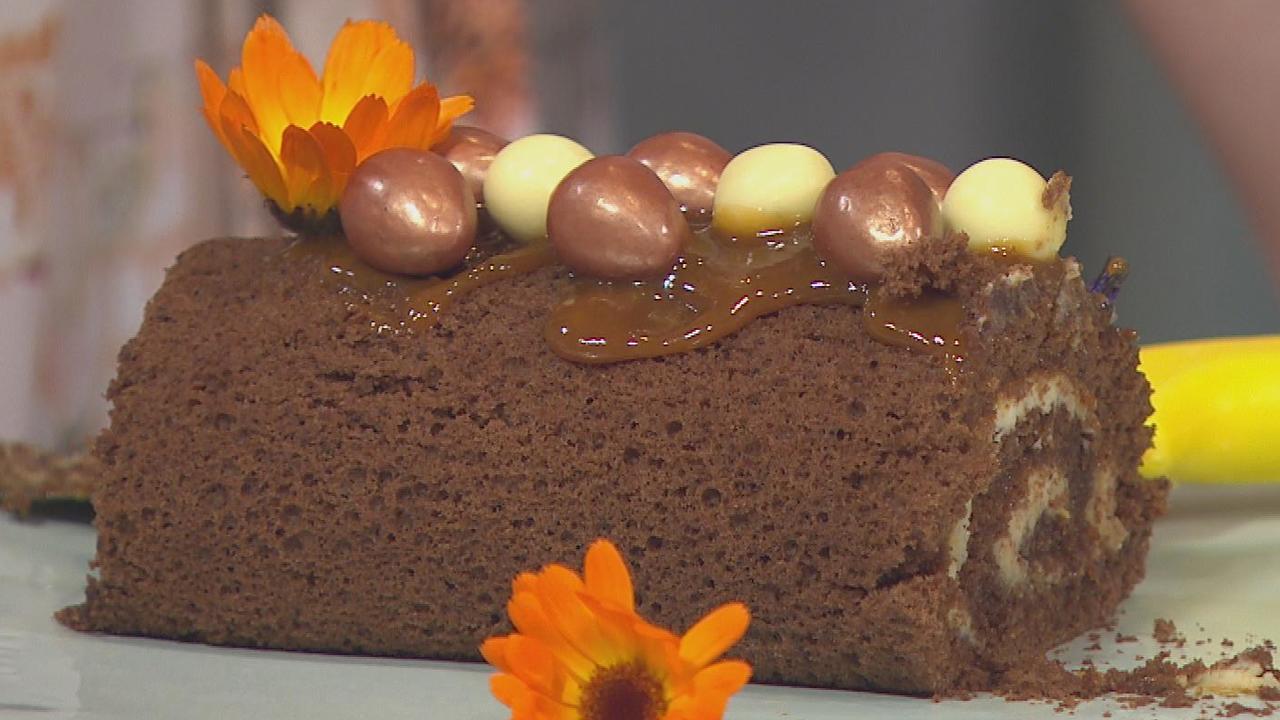 Chocolate Easter Roulade Ireland AM