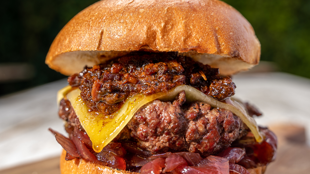 Smoked Bacon Beef Burgers Ireland AM