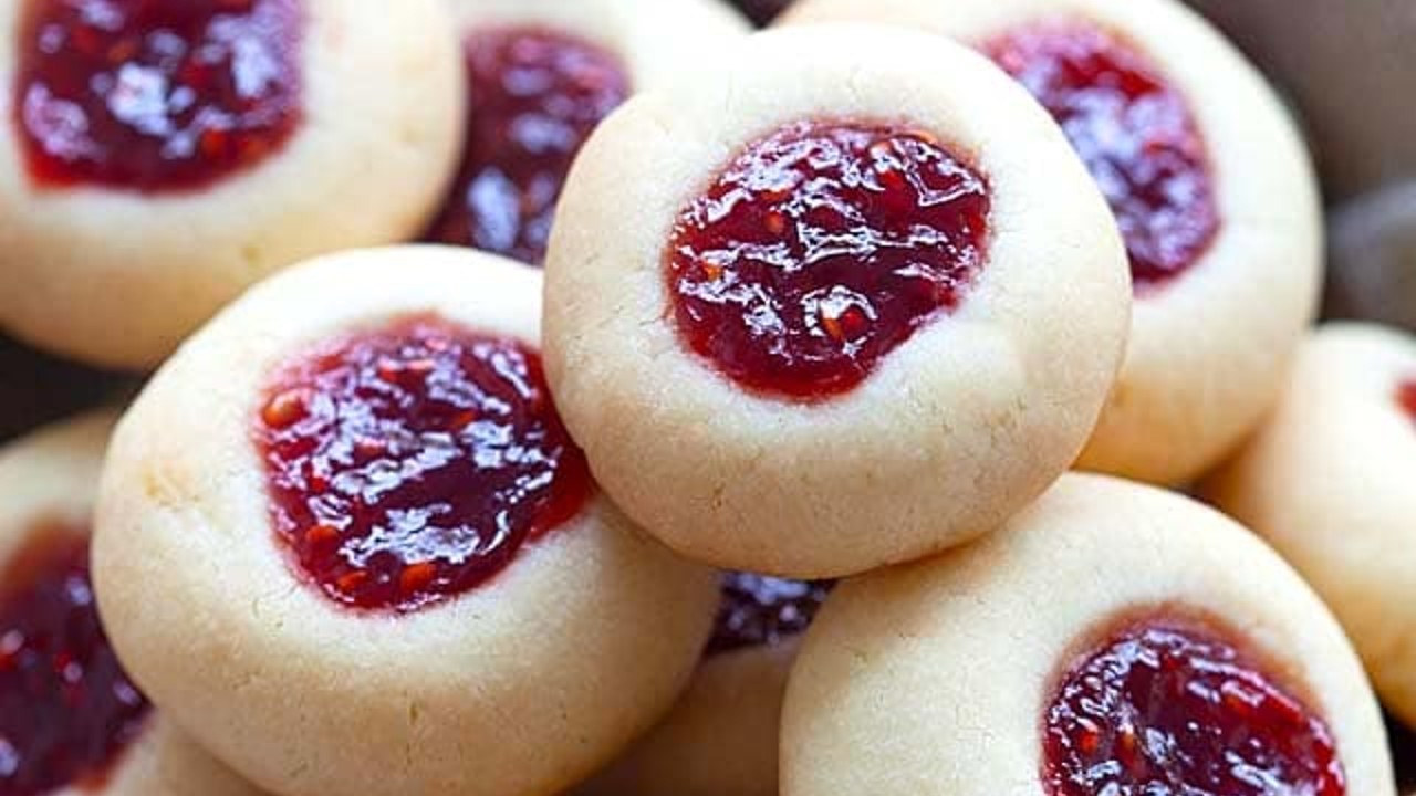 Norwegian Jam Thumbprint Cookies The Six O'Clock Show