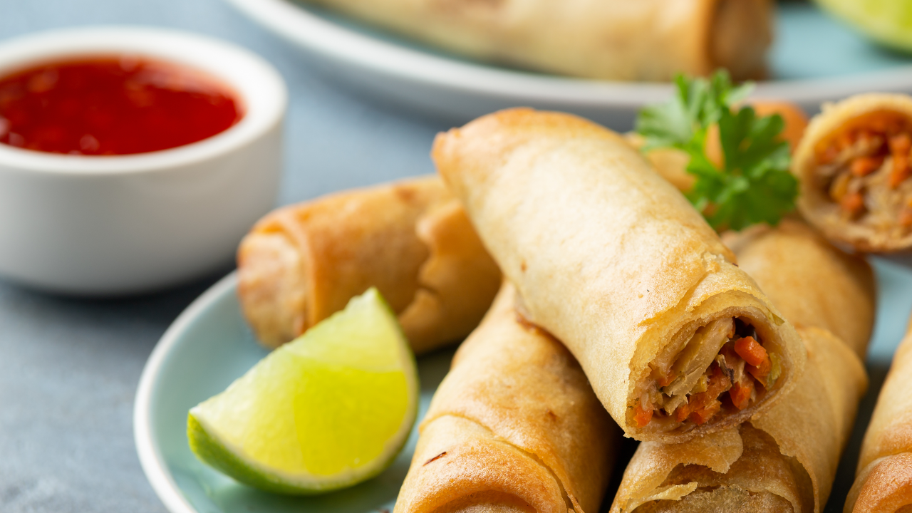 Sweet and Sour Spring Rolls Ireland AM