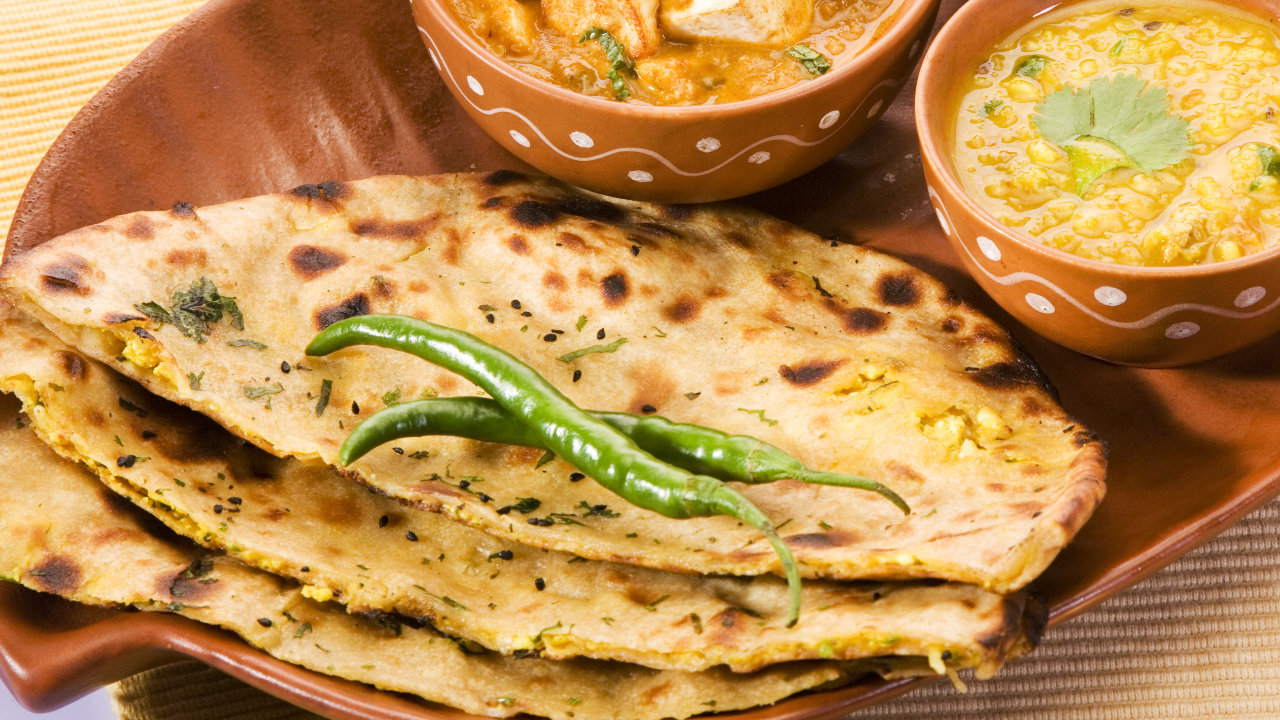 Spinach & Paneer Paratha Ireland AM