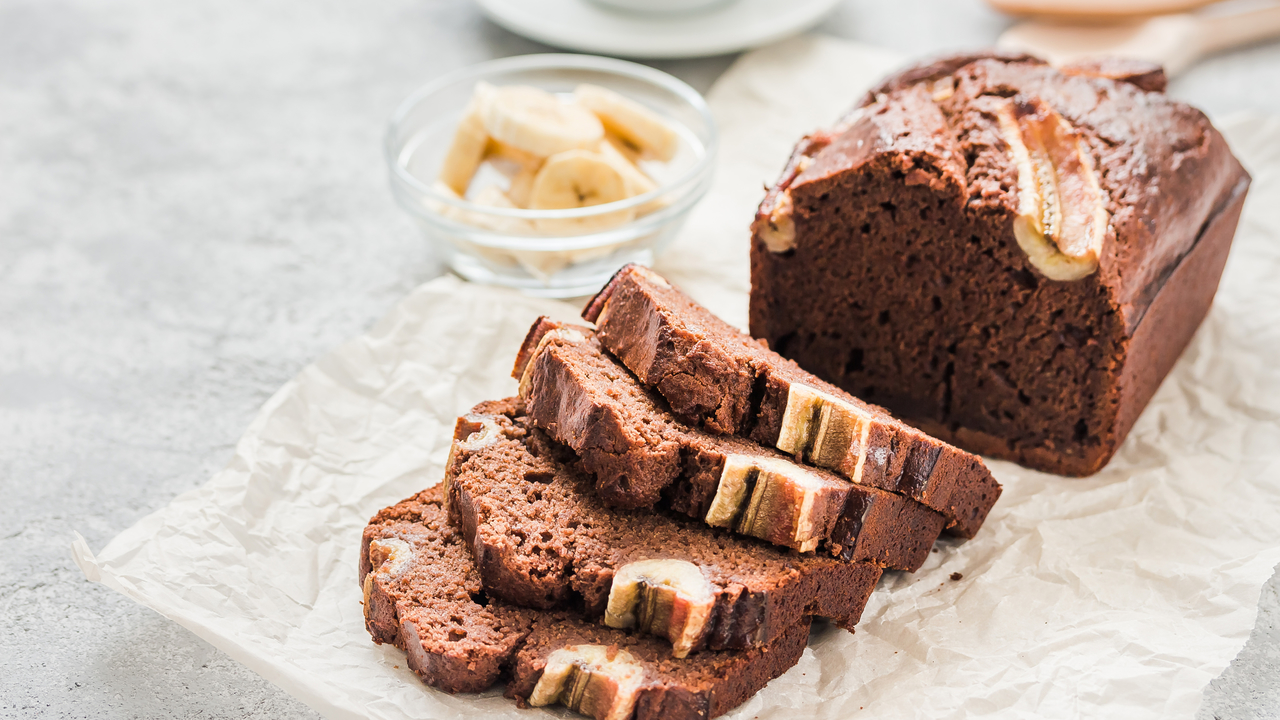 Wholemeal Banana Chocolate and Nut Loaf Ireland AM
