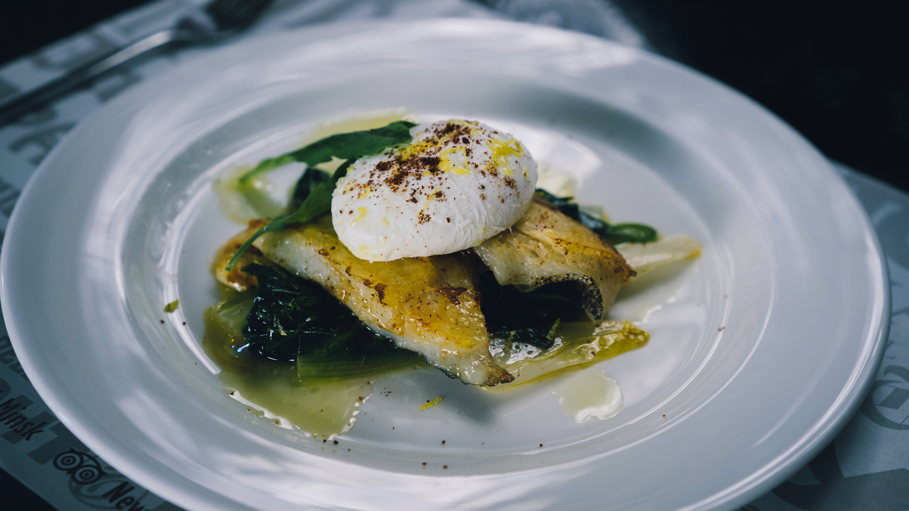 Smoked Haddock, Poached Eggs and Curried Potatoes Ireland AM