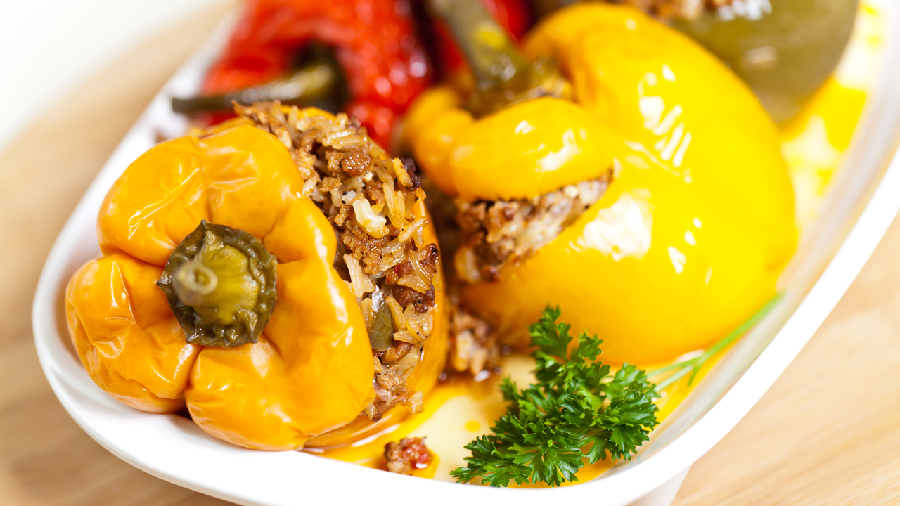 Slow Cooker Stuffed Peppers The Six O'Clock Show