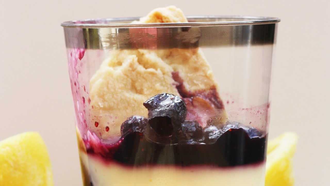 Lemon Posset with Berry Compote Ireland AM