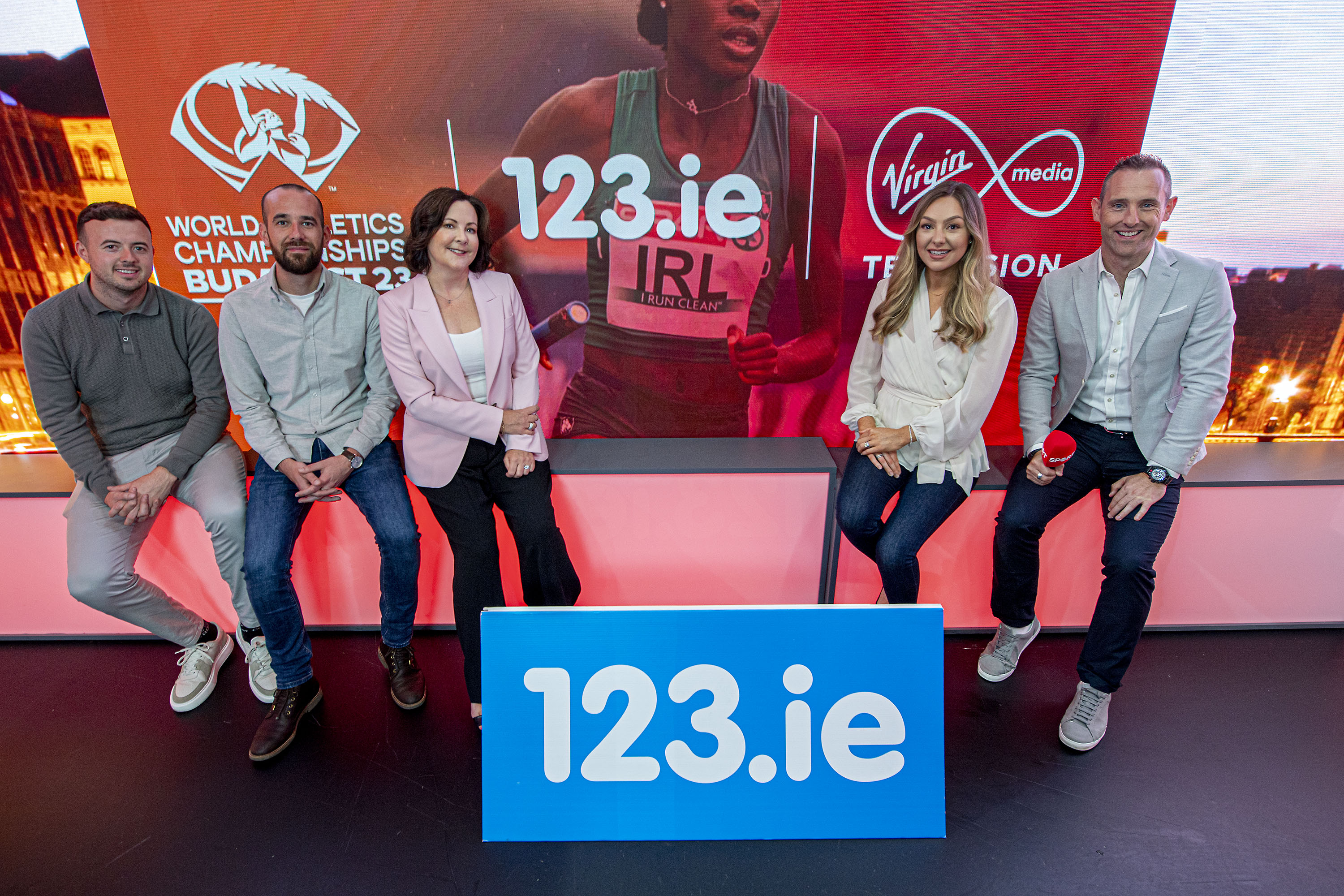 123.ie to sponsor Virgin Media Television’s coverage of the 2023 World Athletics Championships